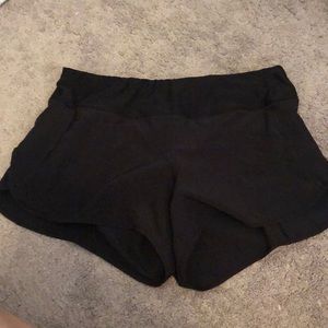 90 Degree Black Exercise Shorts
